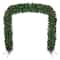9ft. Pre-Lit Pine Artificial Christmas Archway Decoration, Clear Lights